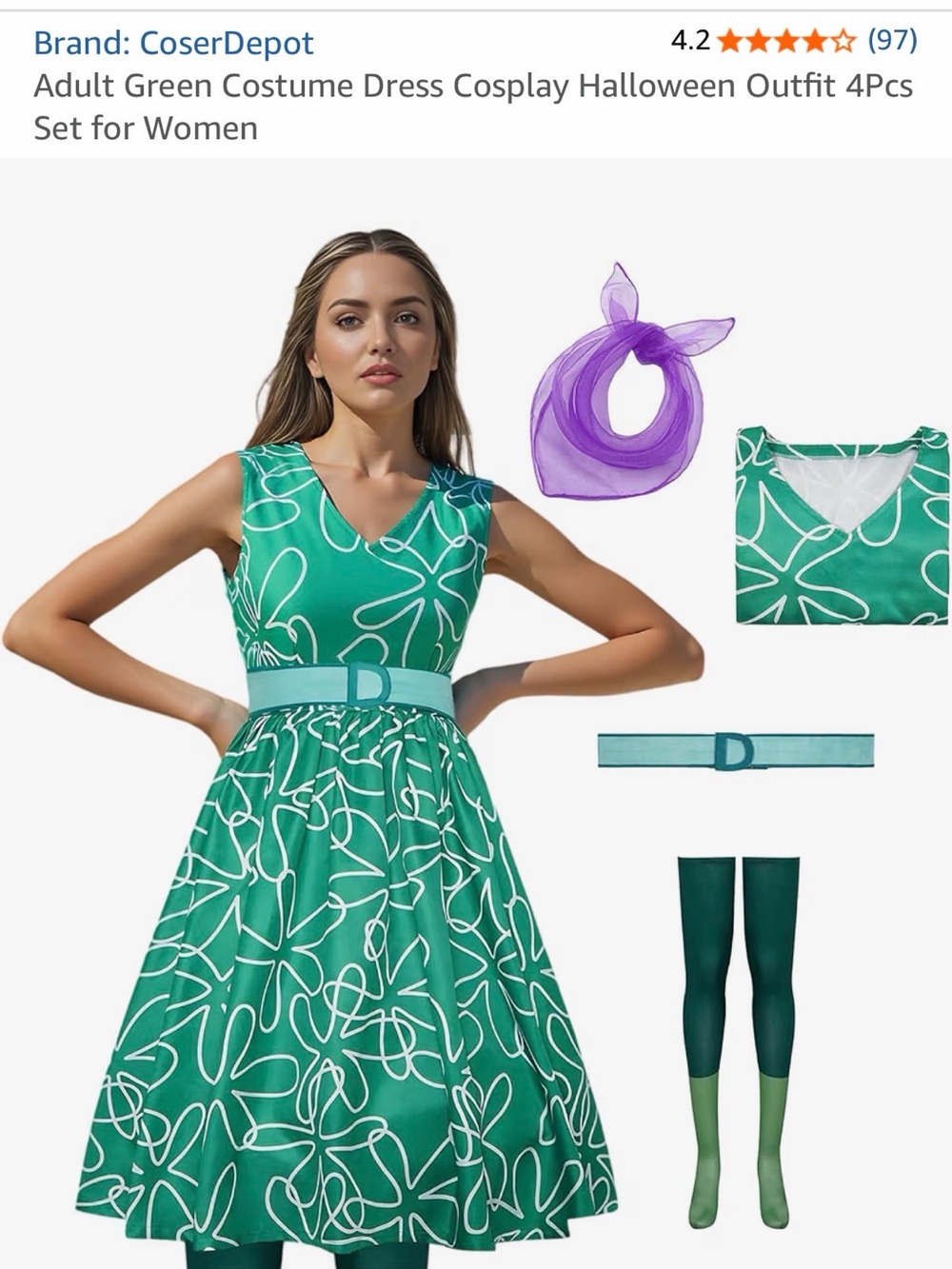 Halloween costume - Inside Out “Disgust”